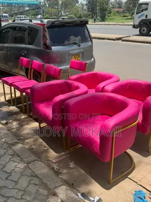 Pink Styling Manicure Chairs