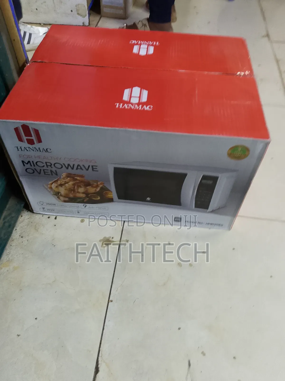 Silver Hanmac 20l Digital Plus Grill Microwave (3 Years Warranty)