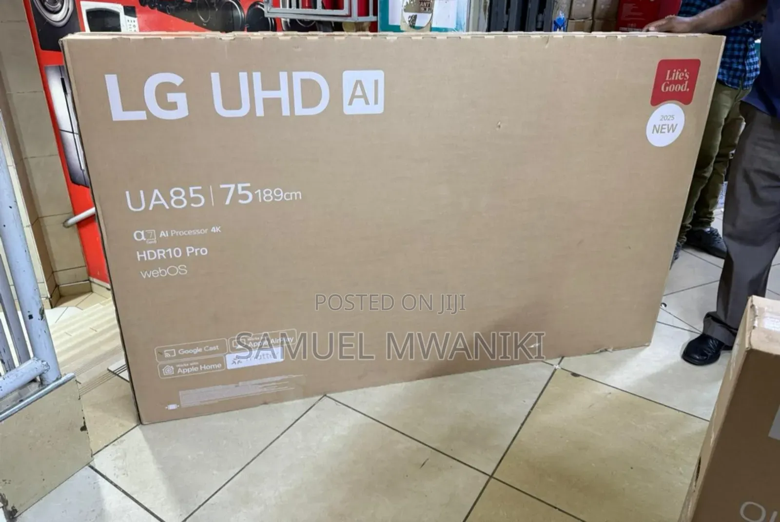 Lg 75′′ Smart Webos Ai Uhd Tv Latest Model