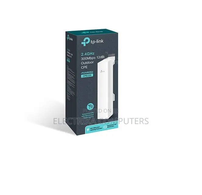 Cpe220
2.4ghz 300mbps 12dbi Outdoor Cpe