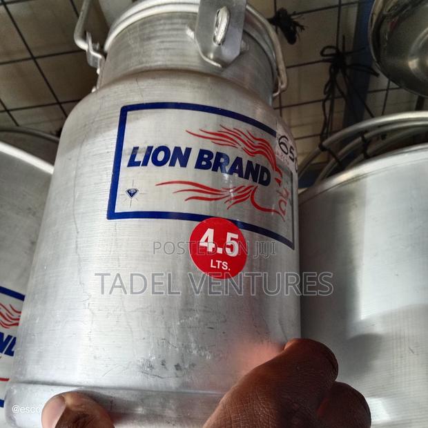 Aluminum Milk Can 4.5l