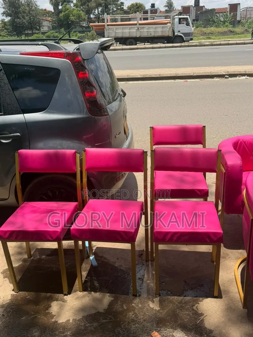 Pink Styling Chairs