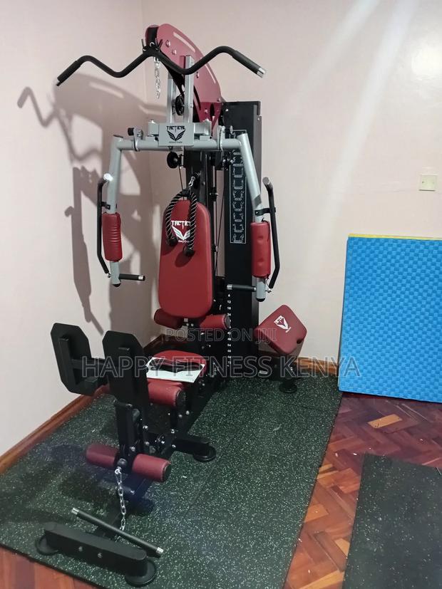 Tactical 2 Station Deluxe Home Multi Gym With Leg Press - main view