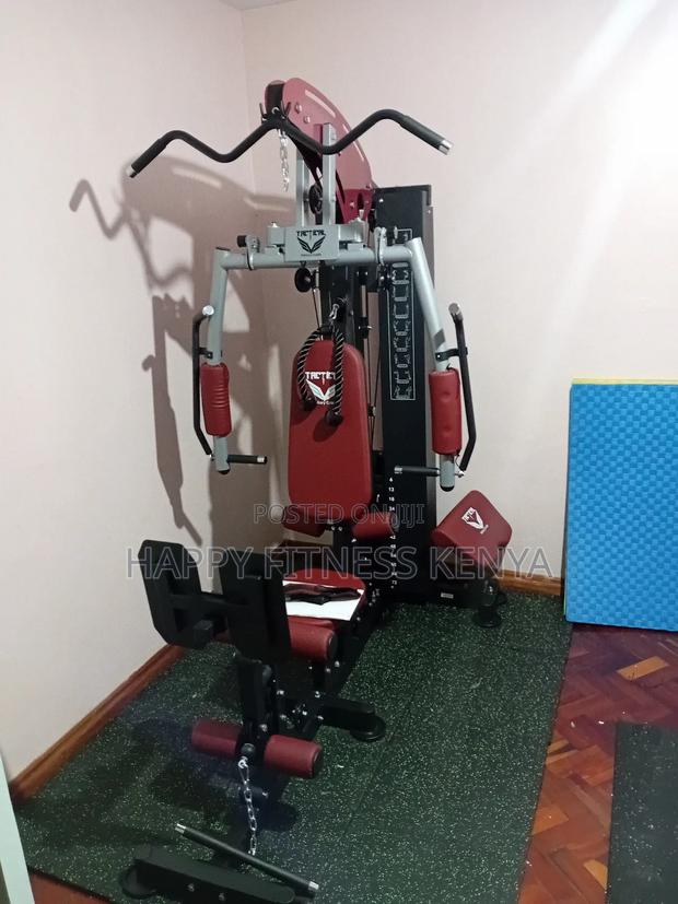 Tactical 2 Station Deluxe Home Multi Gym With Leg Press - thumbnail 5