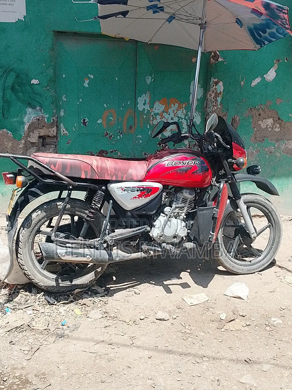 Bajaj Boxer 125 2025 Red