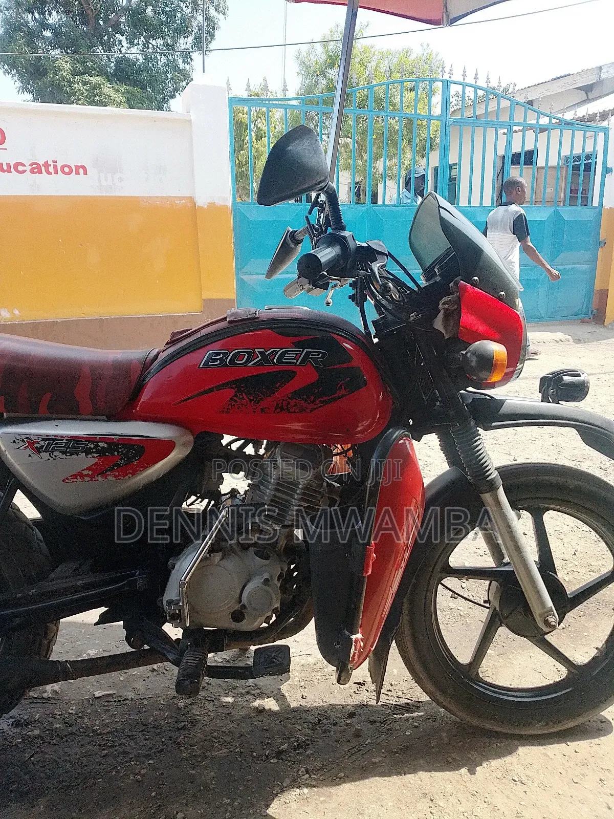 Bajaj Boxer 125 2025 Red