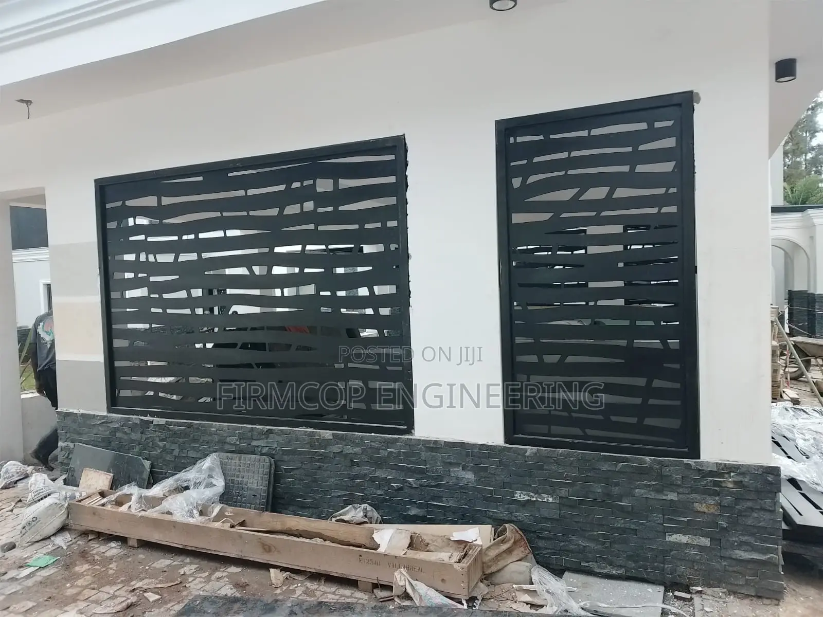 Custom CNC Privacy Screens