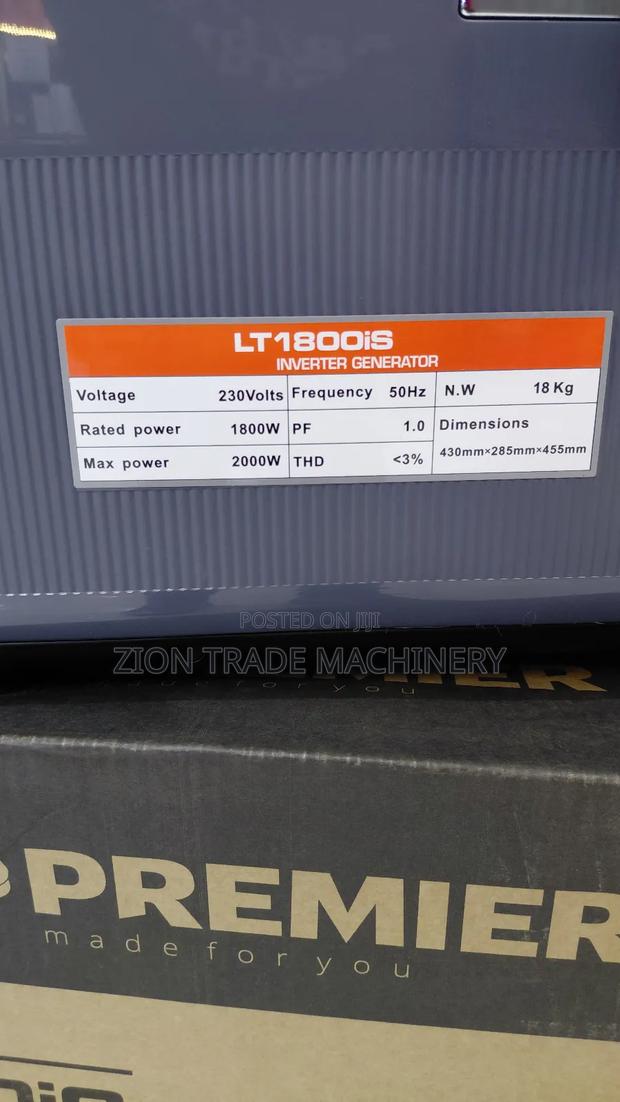 Premier 1.0kva Silent Inverter Generator - thumbnail 2