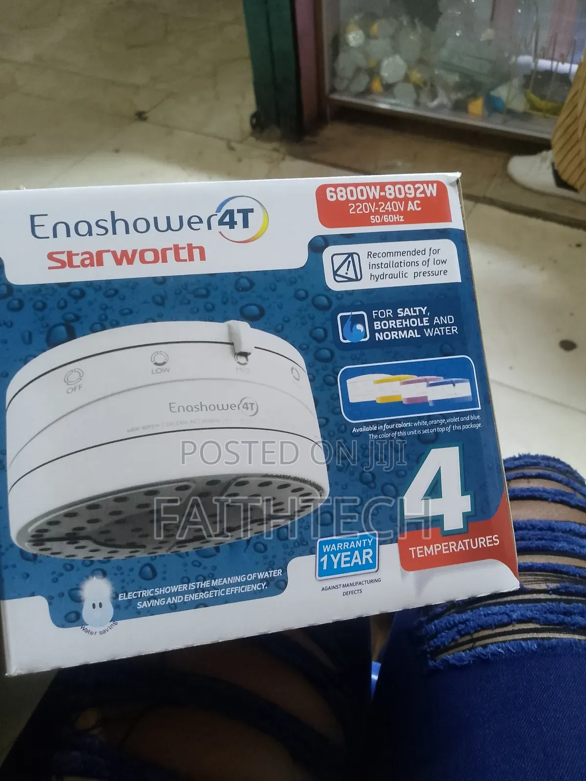 Enneshower 4 Shower
