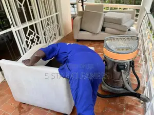 Fabric and Leather Sofaset Cleaning