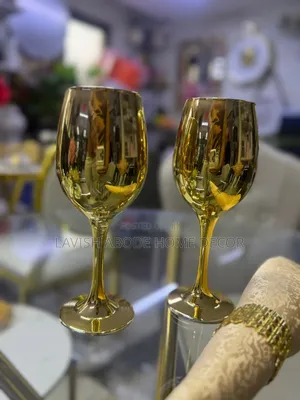 Luxury Gold Wine Glass for House and Events