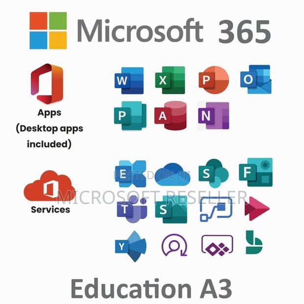 M365 - Microsoft 365 A3 (Education Faculty Pricing) - main view