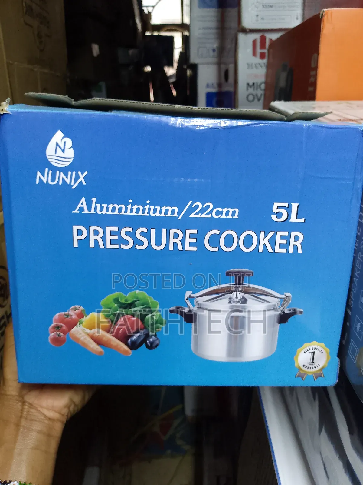 5litres Manual Pressure Cooker