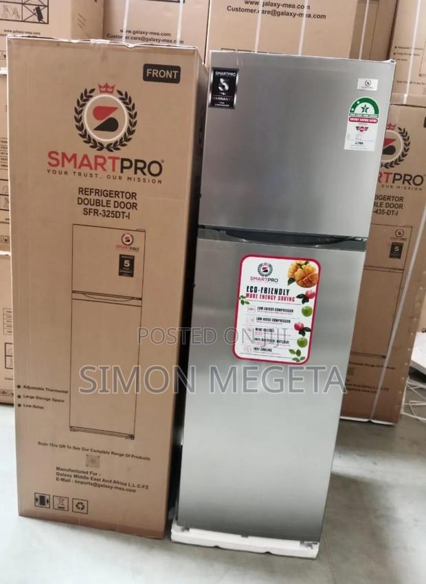 Rfr-325dtn-i Smart Pro255litres No Frost Double Door Fridge
