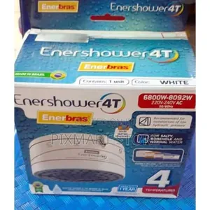 Enershower 4t Instant Shower Head for All Waters Low Pressure