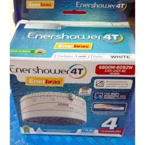 Enershower 4t Instant Shower Head for All Waters Low Pressure
