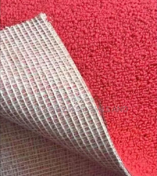 Red Quality Wall to Wall Carpets - main view