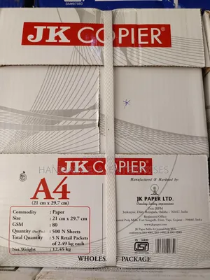 80 GSM Jk Photocopier Paper