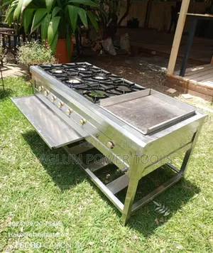 Juakali 6 Burner With a Grill High Pressure