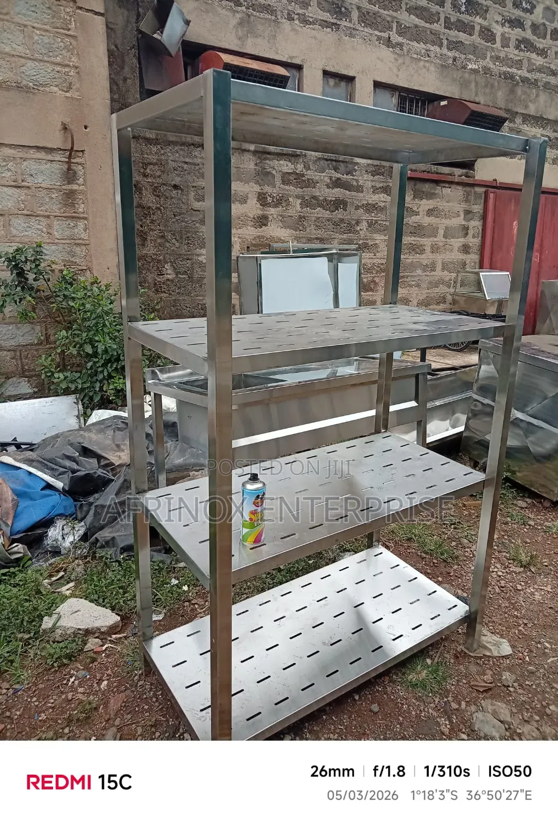 4 Tier Stainless Steel Kitchen Rack