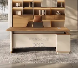 Office Desk : 1.6m L-Shaped Workstation Executive Desk