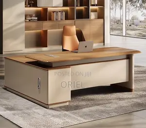 Office Desk : 1.6m L-Shaped Workstation Executive Desk