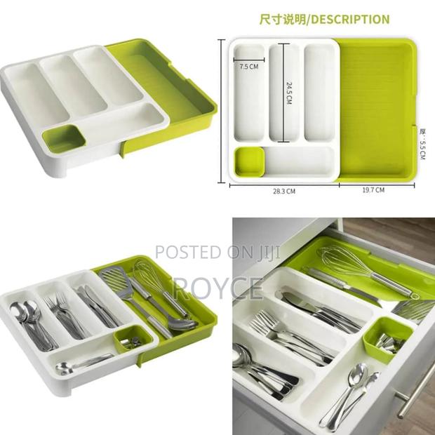 Multipurpose Cutlery Drawer Organizer - thumbnail 2
