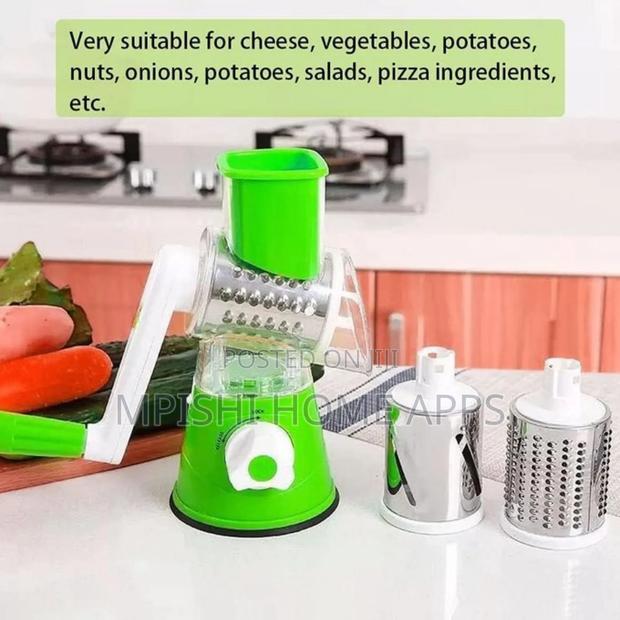 Manual Rotary Vegetable Cutter Slicer. - thumbnail 4