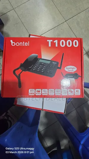 Bontel T1000 GSM Fixed Wireless Landline Desk Phone