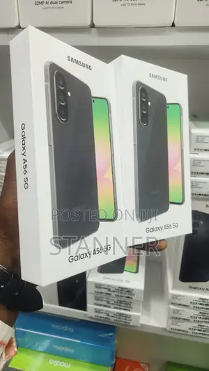 New Samsung Galaxy A56 256 GB Black