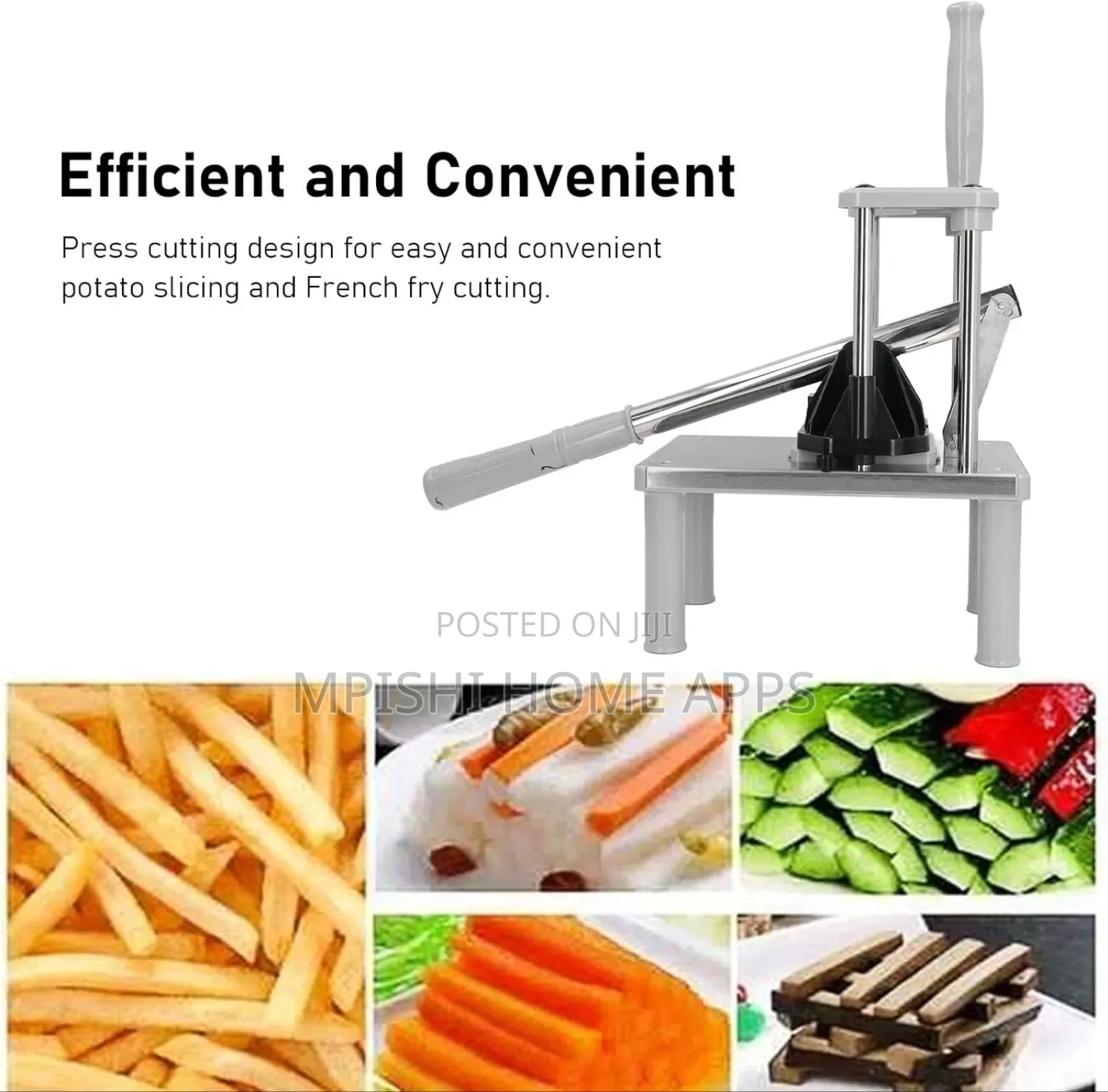 Stainless Steel Potato Chipper/French Cutter