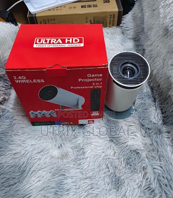 Hy300 Android Smart Gaming Projector 4k Support Wifi Bluetooth - main view