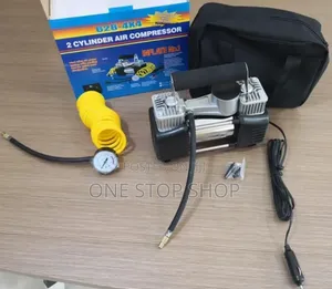 Brand New Twin Cylinder Air Tank Inflator