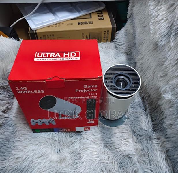 Hy300 Android Smart Gaming Projector 4k Support Wifi Bluetooth - thumbnail 2