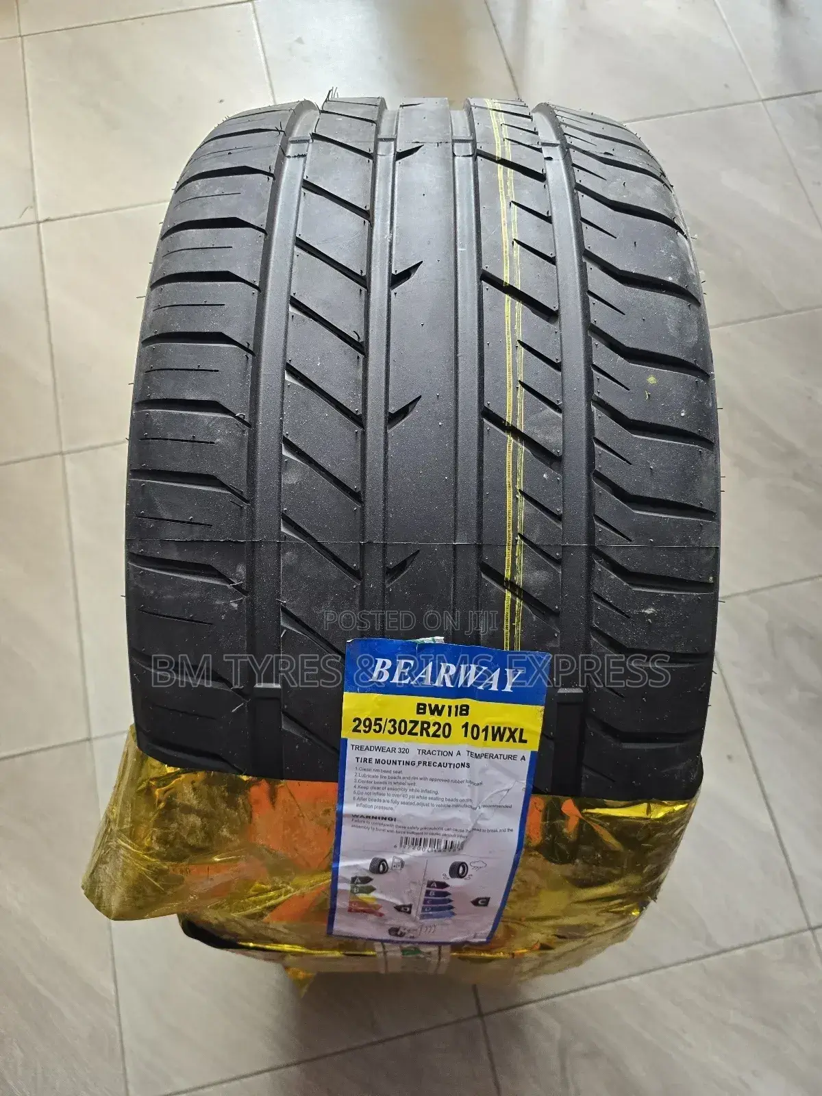 295/30 R20 Bearway Tyres.