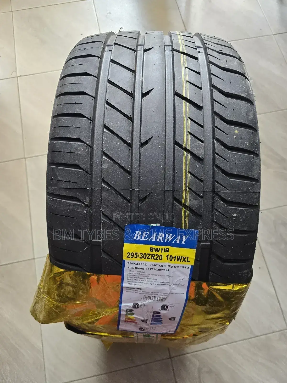 295/30 R20 Bearway Tyres.