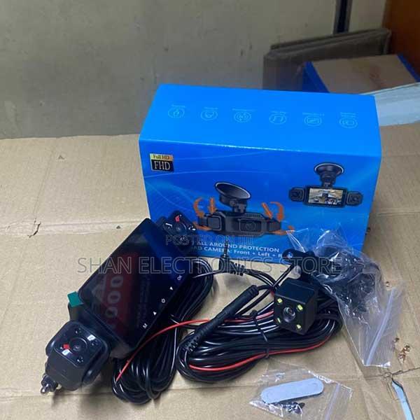 Parking Monitor Dual Front Rear Cam S22 4 Lens Dash Cam Loop Recording