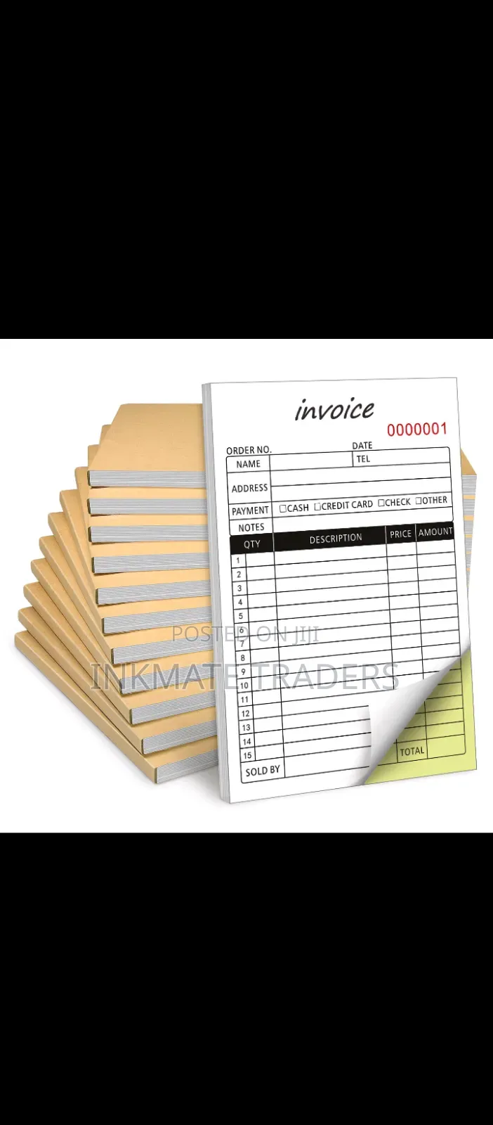 Perfect Bynding Receipt Book A5 Size