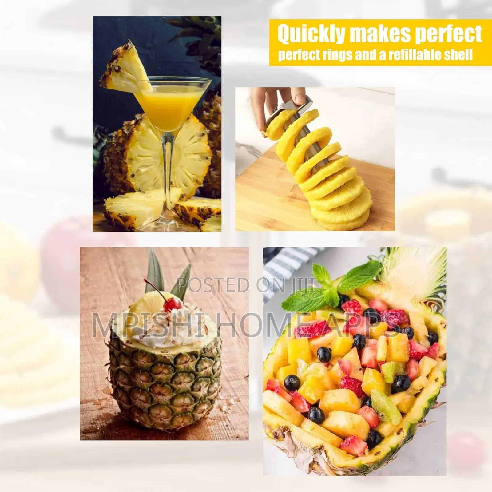 Stainless Steel Pineapple Peeler