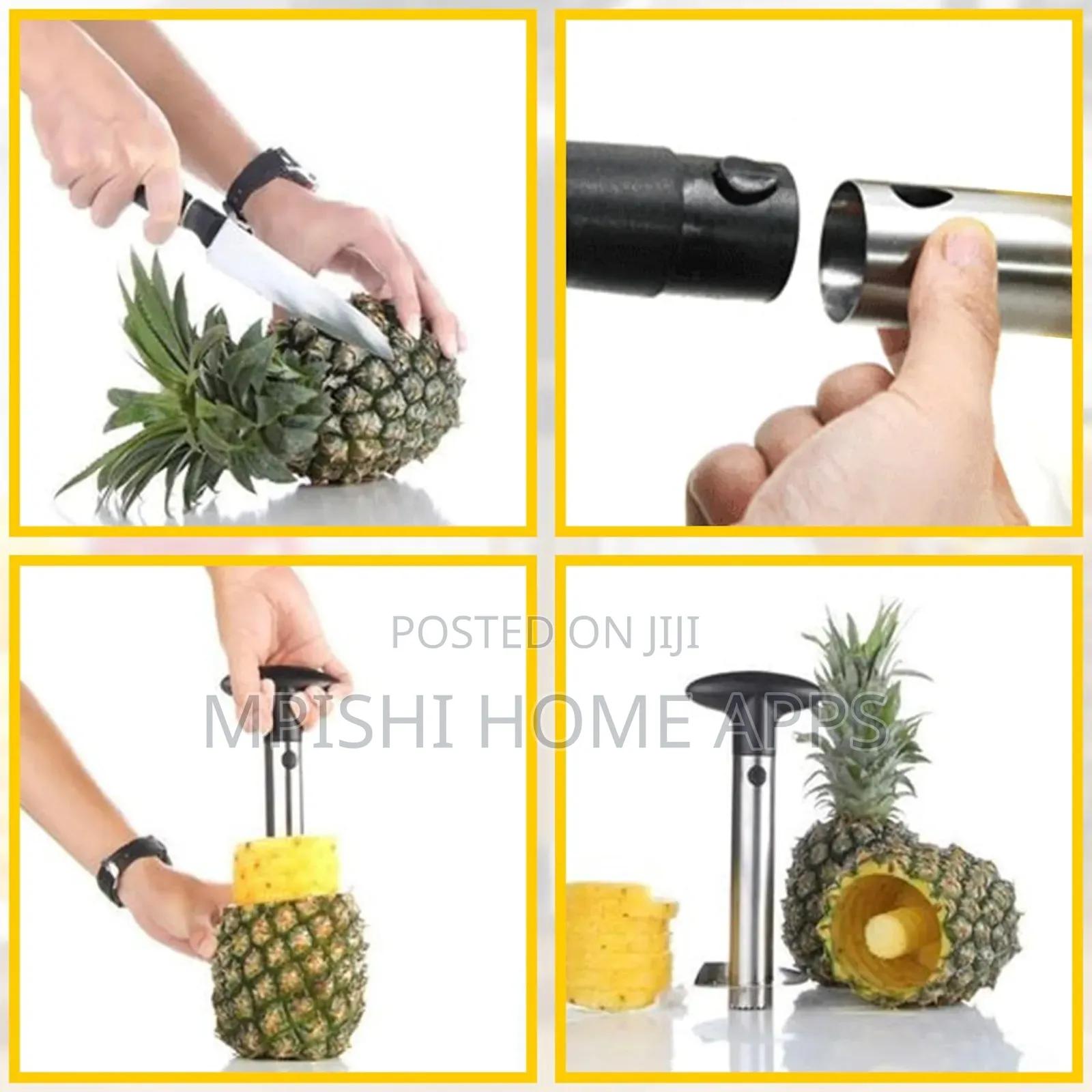 Stainless Steel Pineapple Peeler