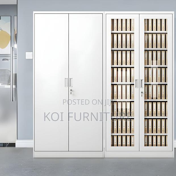 Office Cabinet; Steel Storage Cabinet With Adjustable Shelving