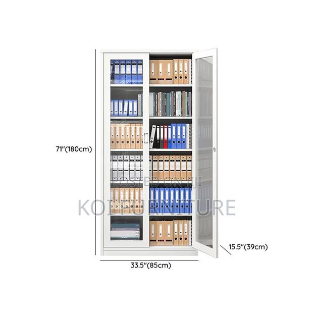 Office Cabinet; Steel Storage Cabinet With Adjustable Shelving - thumbnail 7
