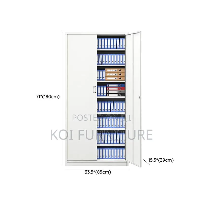 Office Cabinet; Steel Storage Cabinet With Adjustable Shelving