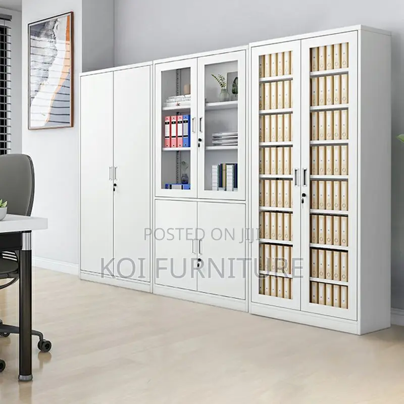 Office Cabinet; Steel Storage Cabinet With Adjustable Shelving