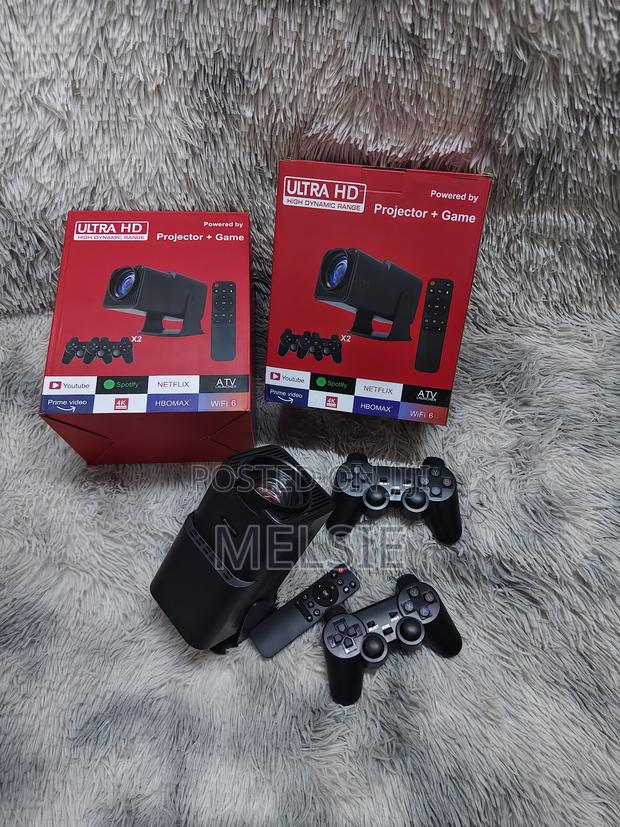 Hy320 Portable Gaming Projector Support Wifi Bluetooth - thumbnail 2