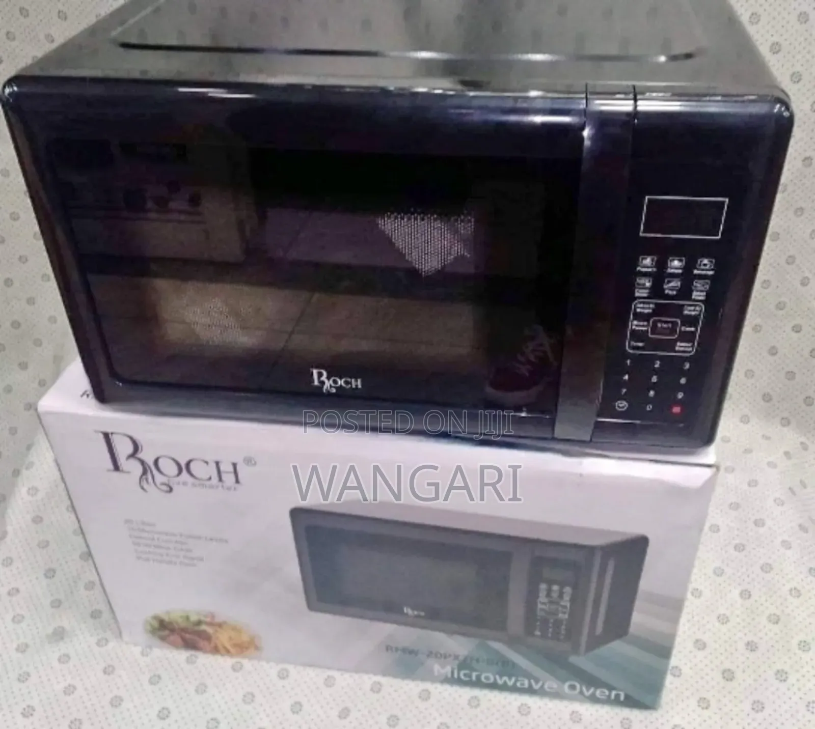 Fully Automatic Black Roch 20 Litres Digital Microwave Oven