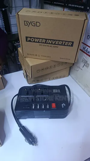 Car Power Inverter 300watts 4usb 12v to 220vac