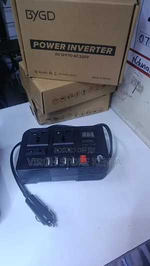 Car Power Inverter 300watts 4usb 12v to 220vac