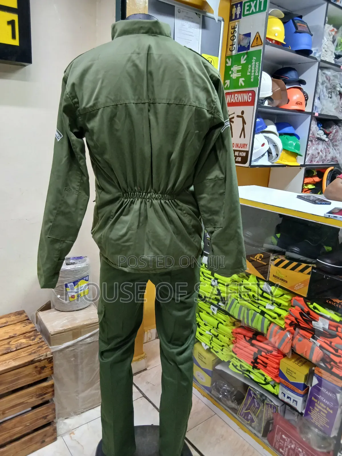 Security Garments With Safe Features Jacket and Trousers