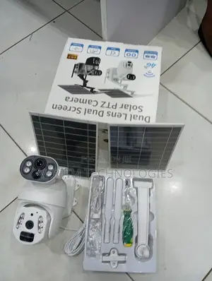 4g Solar Camera 6mp Ubox App Motion Tracking PTZ